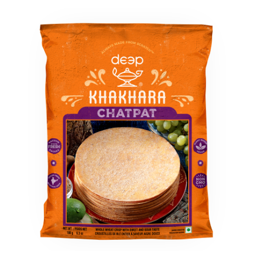(00136)DEEP CHATPATA KHAKHRA 0.180 KG X32