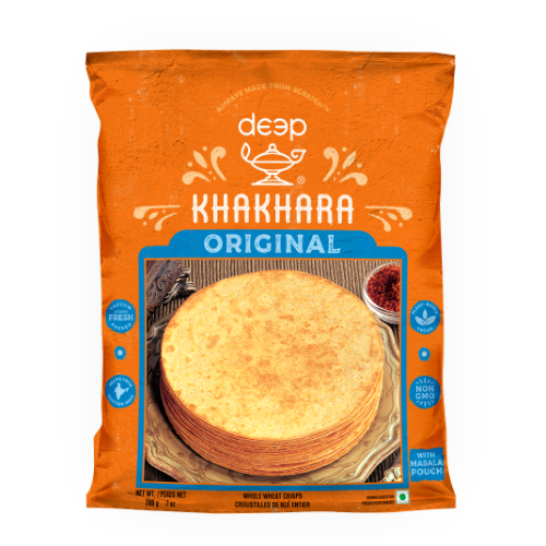 (00112) DEEP PLAIN KHAKHRA 0.200KG X 32