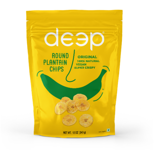 (176) ROUND PLANTAIN CHIPS ORIGINAL 0.340 KG X 15