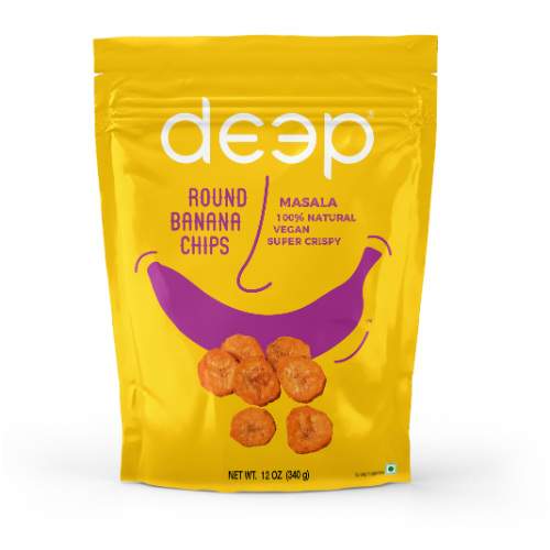 (179) ROUND BANANA CHIPS MASALA 0.340 KG X 15