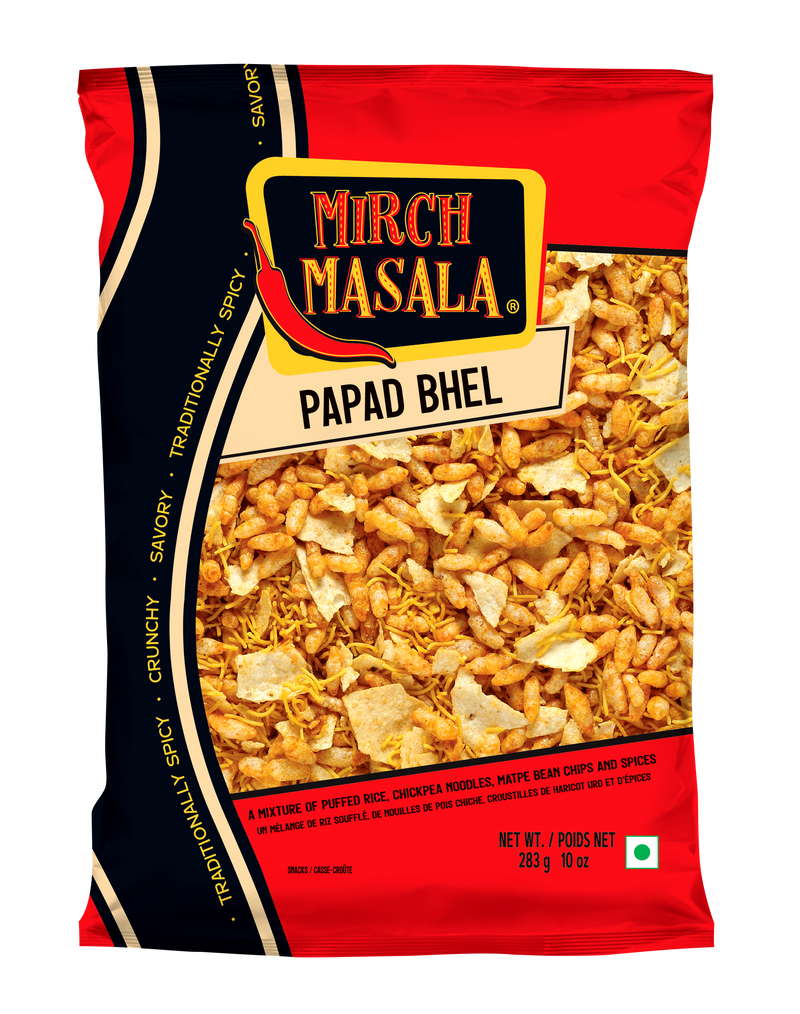 (72M) MIRCH MASALA PAPAD BHEL 0.283KG X 15