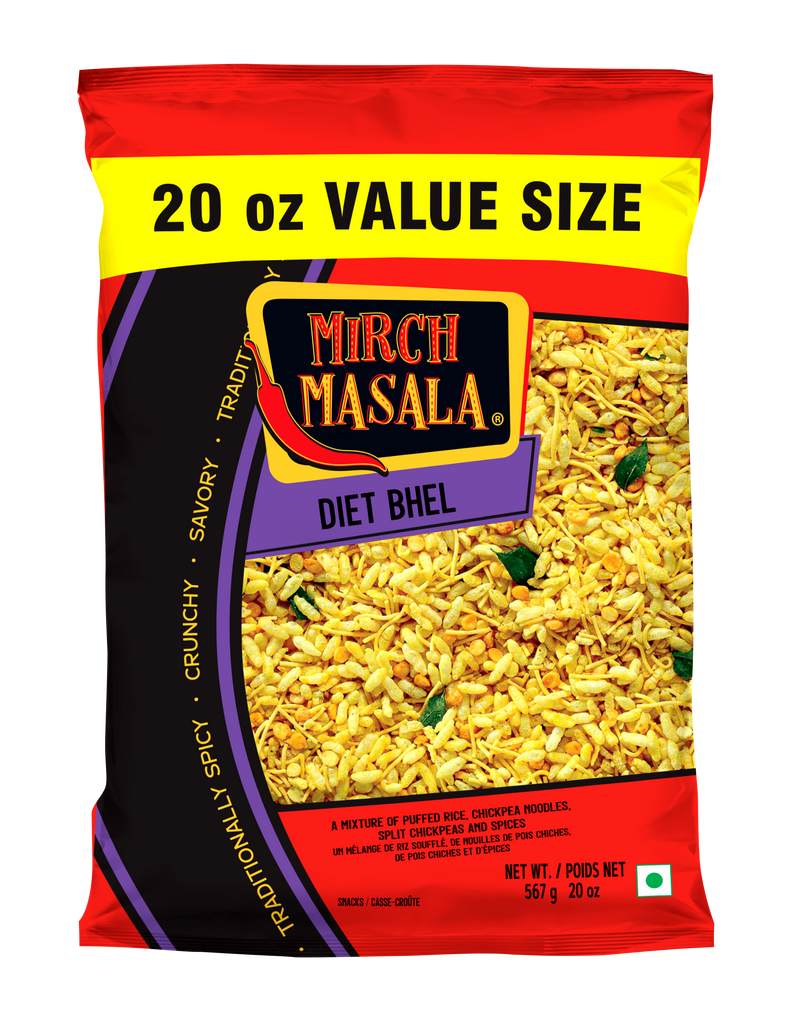 (77M) MIRCH MASALA DIET BHEL 0.567KG X 12