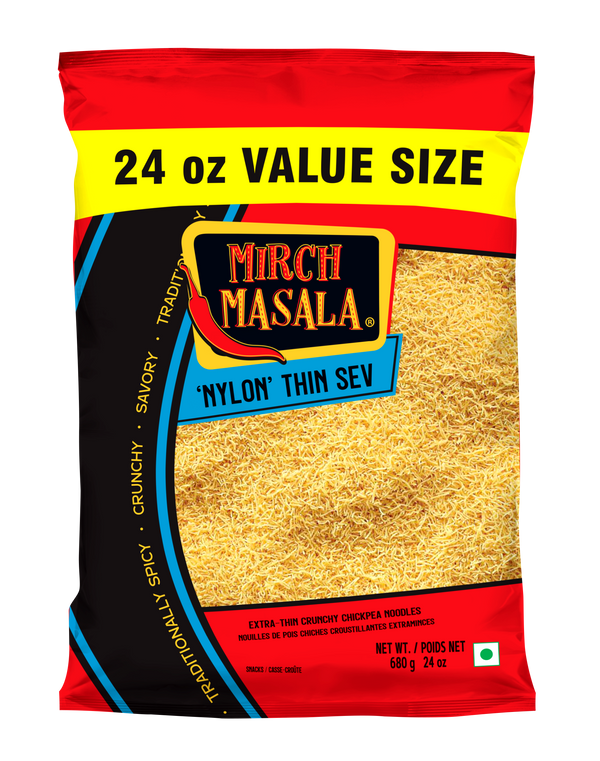 (78M) MIRCH MASALA NYLON THIN SEV 0.680KG X 12