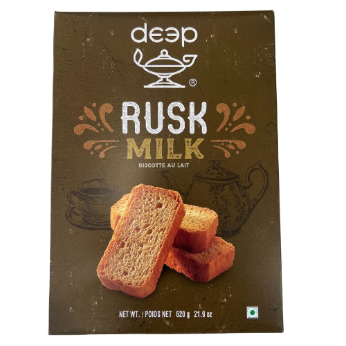 (BS49L) DEEP MILK RUSK 0.620KG X 12