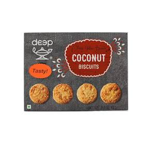 (DC34) COCONUT  BISCUITS 0.400 KGS X18