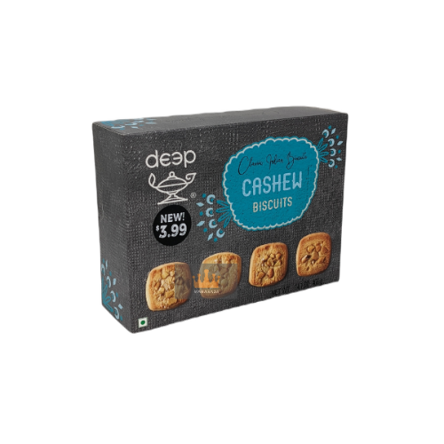 (DC35) CASHEW  BISCUITS 0.400 KGS X18