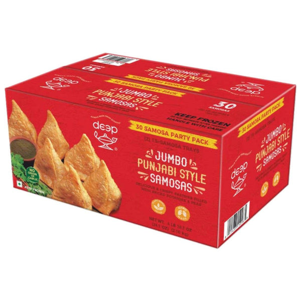 (30 JPS) 30 JUMBO PUNJABI SAMOSA 2.100KG X 1 BOX