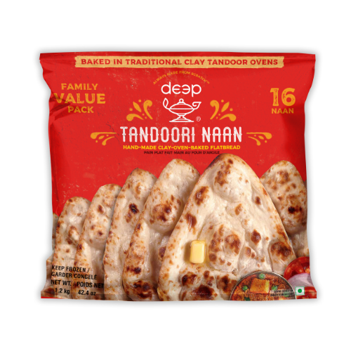 (BR16 ) FAMILY PACK TANDOORI NAAN 1.200 KGX8