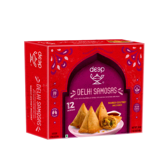 (DDSC) DELHI SAMOSA WITH CHUTNEY 0.680 KGX12