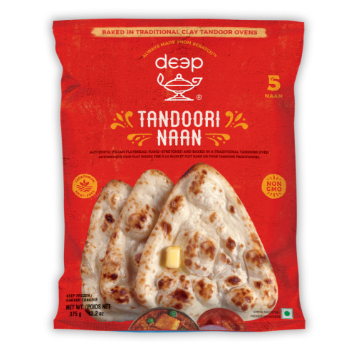 (BR17) TANDOORI NAAN 0.375KG X 24 BAG