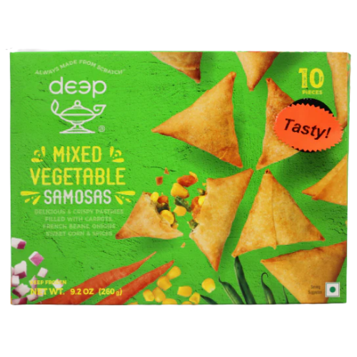 (SMVT) MIXED VEG SAMOSA (26 GMS) 0.260KG X 12