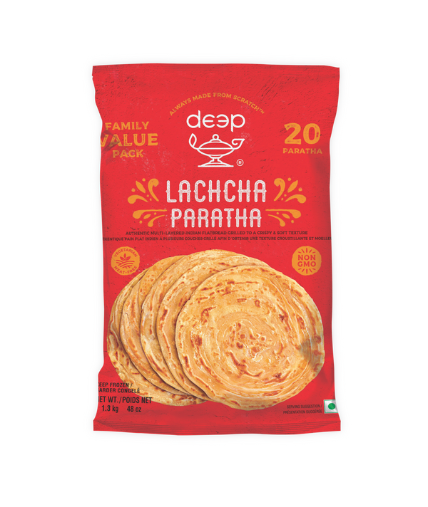 ( BR12) DEEP LACHCHA PARATHA 0.340KG X24