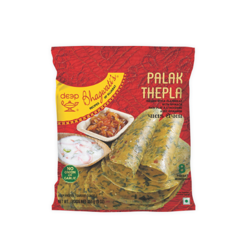 (BHPT) BHAGWATI PALAK THEPLA 0.256KG 1 X 24