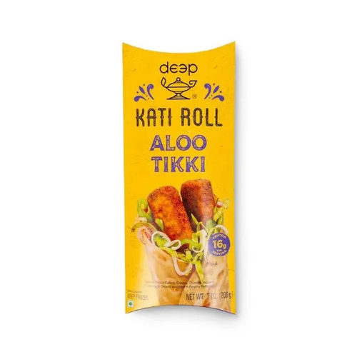 (KRAT) DEEP KATI ROLL ALOO TIKKI 0.200KG X 24