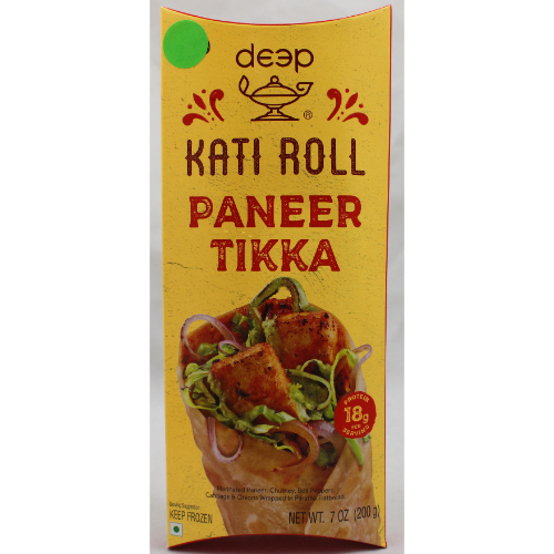 (KRPT) DEEP KATI ROLL PANEER TIKKA 0.200KG X 24