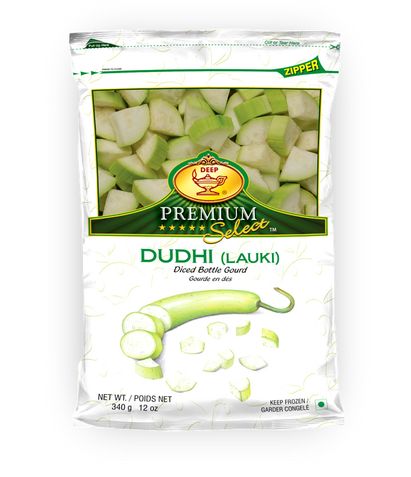 (DIQ76) DUDHI (LAUKI DICED) 0.340KG X 24