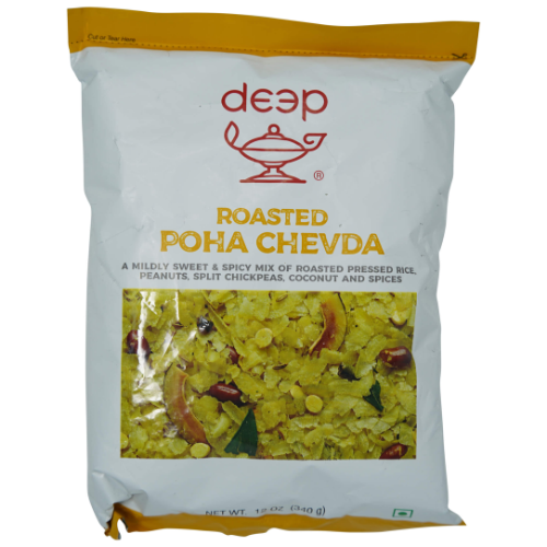 (00165) DEEP ROASTED POHA CHEVDA 0.340KG X15