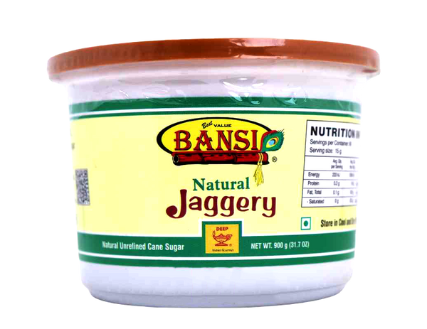 (G30) BANSI NATURAL JAGGERY 0.900KG X 12