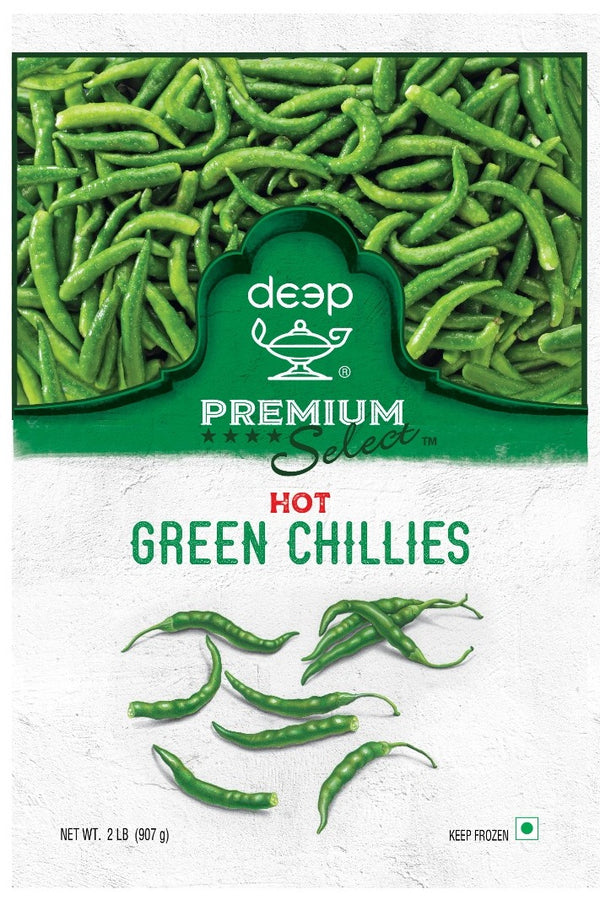 (DIQ56) GREEN CHILLI HOT 0.907KG X 12