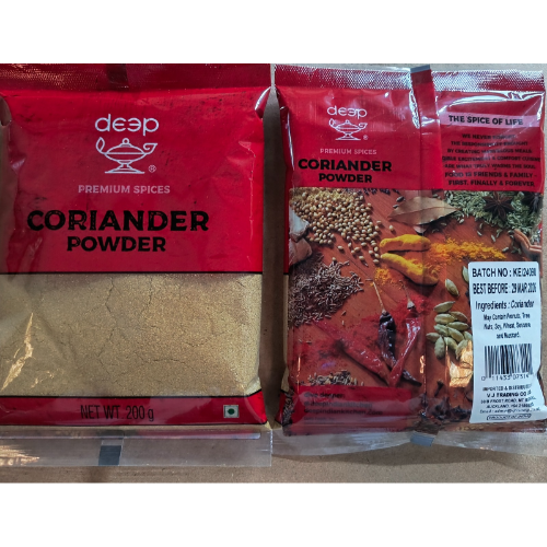 (S54) CORIANDER POWDER 0.200KG X 20