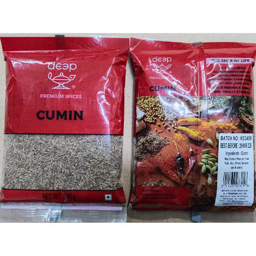 (S55) CUMIN WHOLE 0.200KG X 20