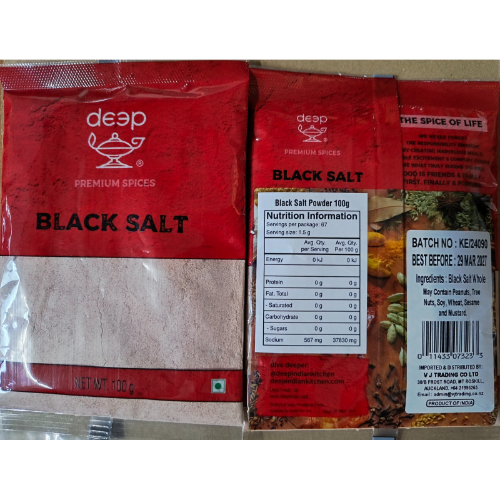 (S63) BLACK SALT POWDER 0.100KG X 40